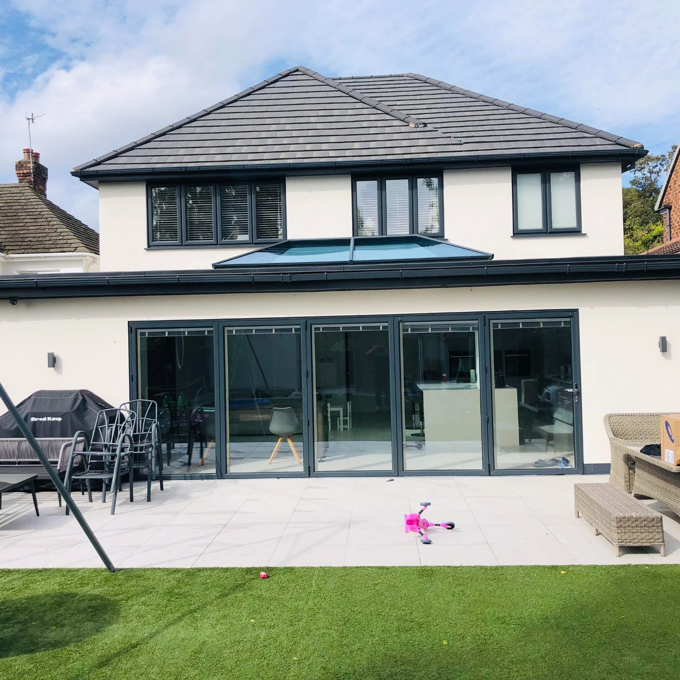 Inside Out PD tradesperson completing renovation work on a Wirral property